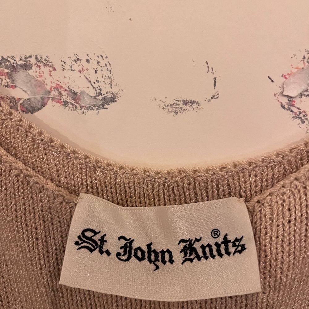 St. John Knit Sleeveless dress